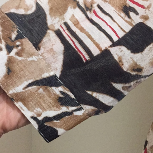 Chico’s printed light jacket (sz 3-XL sz 16) - Picture 5 of 10